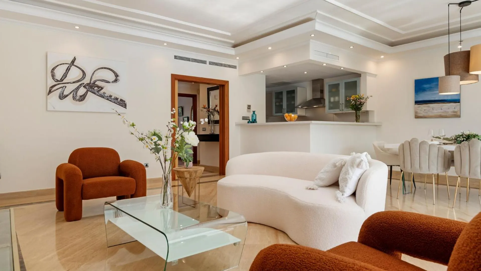 Magnifico Apartamento En Complejo Exclusivo Con Piscina Cubierta - Gym - Sauna Marbella